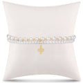 grateful for you gift stack - pearl signature cross charm