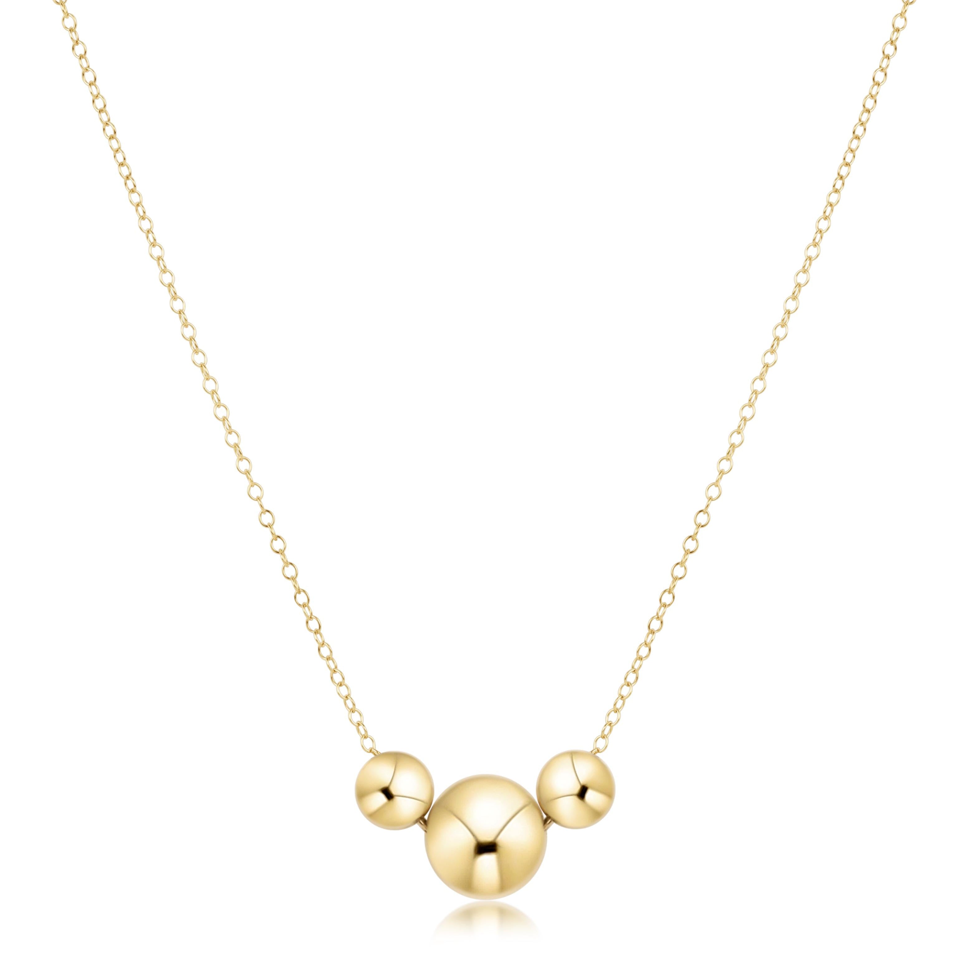 16" Necklace Gold - Purpose Gold