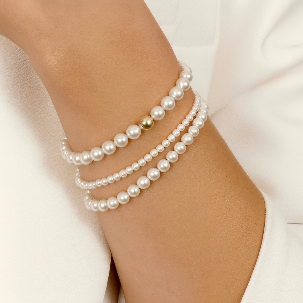 Classic Pearl Stack of 3